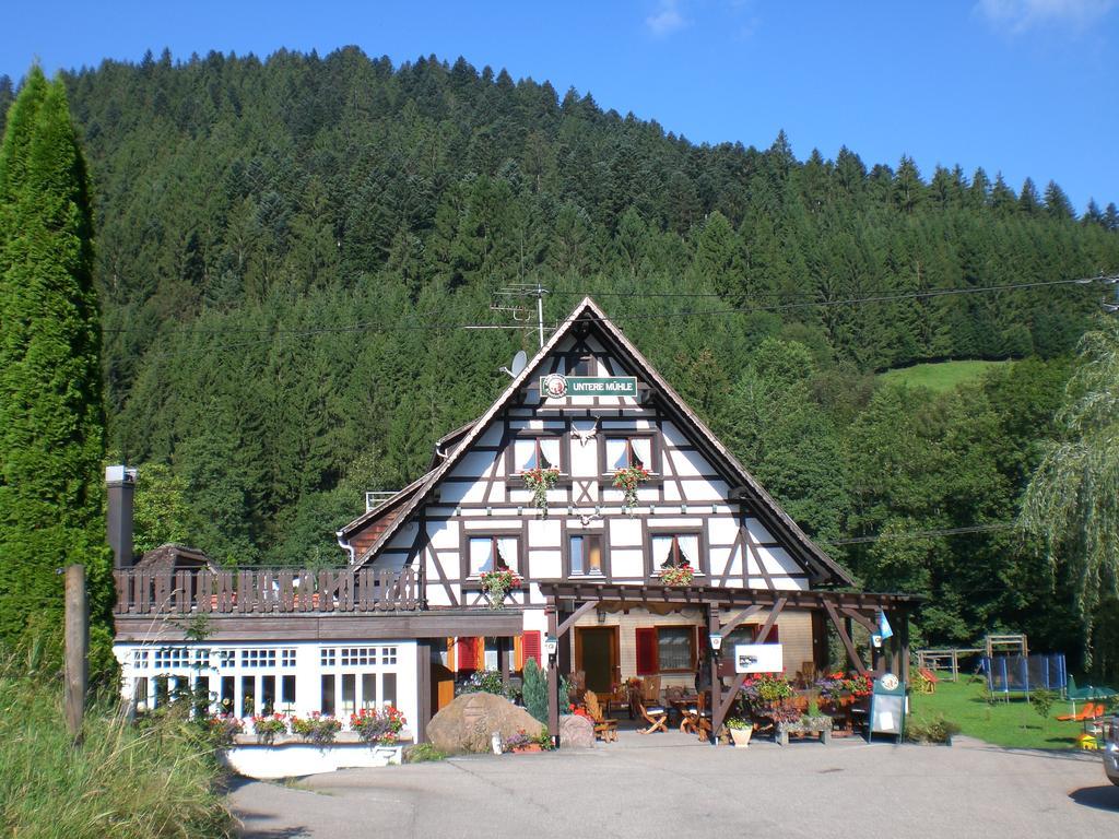 Landgasthof Untere Muehle Alpirsbach Dış mekan fotoğraf